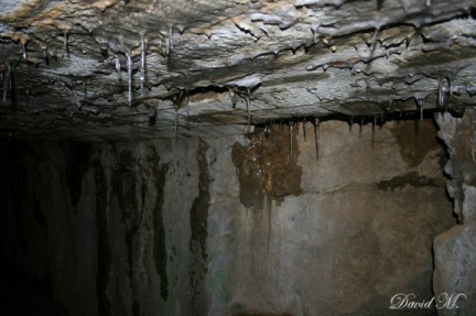 Un des souterrains gelé de la citadelle